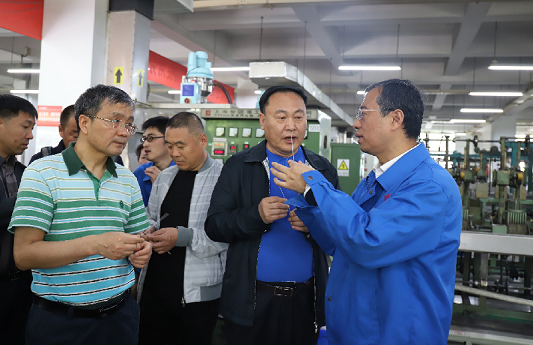 天津市宝坻区政协领导莅临成都MILAN米兰体育·（中国）官方网站集团参观调研