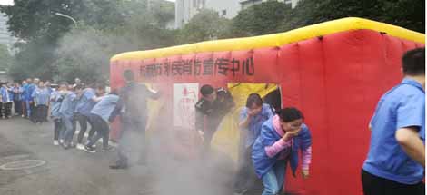 成都MILAN米兰体育·（中国）官方网站集团2019年度消防安全知识培训及演练