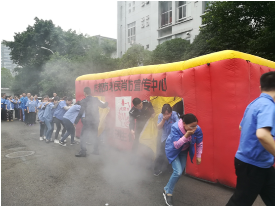 成都MILAN米兰体育·（中国）官方网站集团2019年度消防安全知识培训及演练
